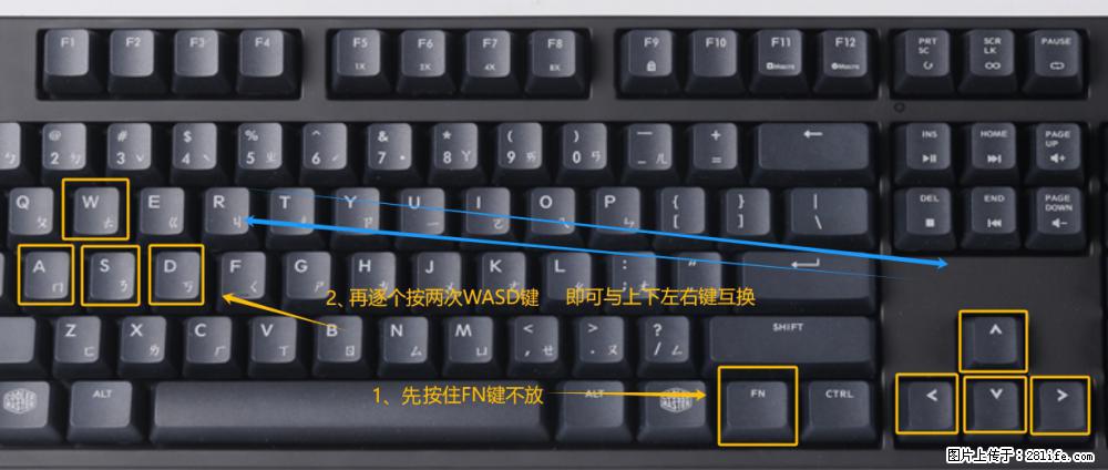 键盘，怎样把wasd键与上下左右方向键互换？ - 生活百科 - 阳江生活社区 - 阳江28生活网 yj.28life.net